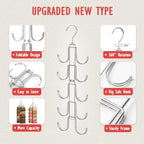 2 Pack Purse Organizer for Closet: Upgraded Purse Hanger with Large Hooks - Image 2