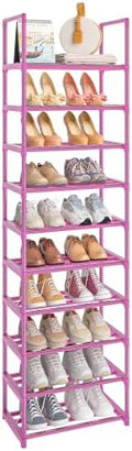 OYREL Metal Shoe Rack,Sturdy Stackable Shoes Organizer by OYREL