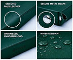 UnionBasic Medium Valet Tray, Jewelry Tray for Rings Watches Earrings, Entryway Catchall Caddy for Coins Keys Change, Nightstand Bedside Valet Holder, Trays for Electronic Gadgets, Vintage Green Plus - Image 3
