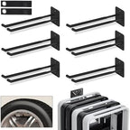 Nacial Garage Wall Hangers, Heavy Duty Ladder Hooks, 12.4 Inch 6 Pack by NacialPromise-Consumersfirstalways