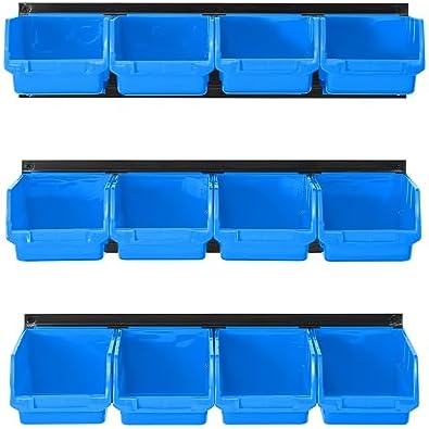 Ultrawall Wall Mounted Storage Bins, Plastic Hanging Storage Organizer Bins - Image 6