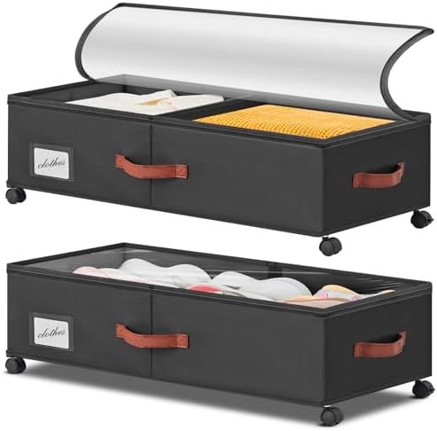Under Bed Storage Container for Bedroom: by Beeowner
