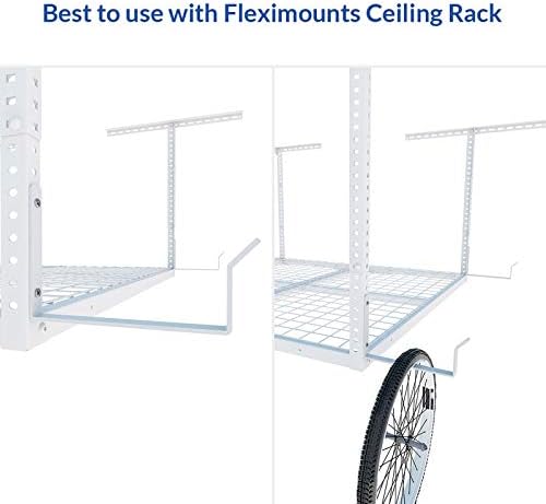 FLEXIMOUNTS 2 Pack Add-On Storage Utility Hooks, White - Image 5