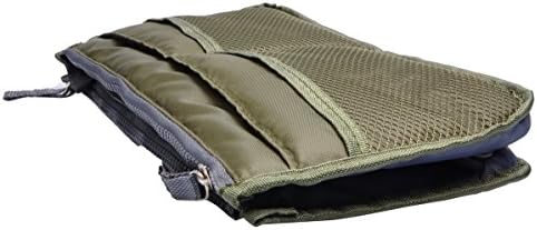 Vercord Purse Organizer Insert for Handbags Bag Organizers Inside Tote Pocketbook Women Nurse Nylon 13 Pockets Army Green Small - Image 4