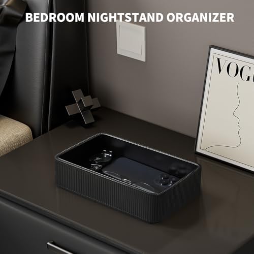 Small Valet Tray Key Bowl Nightstand Organizer Bedside CatchallTray - Image 4