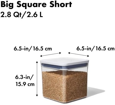 OXO Good Grips POP Container, Airtight Food Storage for Pantry, 2.8 Qt - Image 4