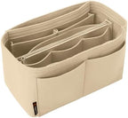 OMYSTYLE Purse Organizer Insert, Felt Tote Bag Organizer Insert with 5 Sizes, Handbag Dividers for Inside Purse, Compatible with Longchamp, Neverful, Speedy and More by OMYSTYLE