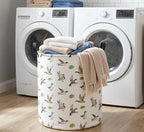 Essme Kids Laundry Basket,Duck Hamper Collapsible Waterproof Storage Bin for Home Decor,Gift Baskets(Green Duck) - Image 3