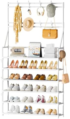OYREL Shoe Rack 6 Tier Shoes Organizer 24-30 Pairs by OYREL