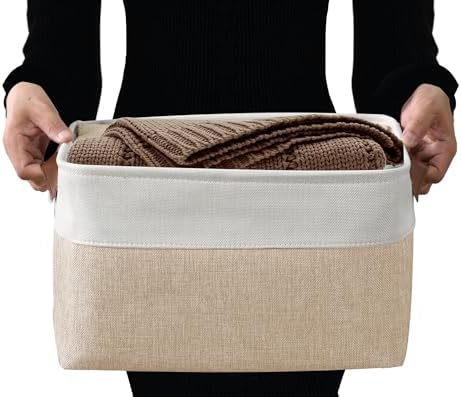 DECOMOMO Storage Bins, Large Fabric Storage Baskets for Shelves 3 Pack - Image 5
