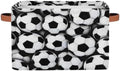 Soccer Storage Basket Toy Storage Bins Collapsible Cube Organizer by hongjinglin