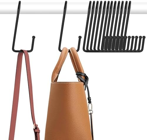 ZEDODIER 15 Pack Purse Hanger for Closet, Purse Hooks Bag Organizer by ZEDODIER