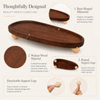 Wooden Entryway Catchall Tray for Keys, Watch & Small Essentials - Image 5