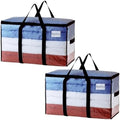 TAILI 2 Pack Clear Extra Large Moving Bags,Storage Bag with Visible Window by TAILI