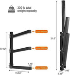 Ultrawall Wall Mount Wood Organizer and Lumber Storage Rack with 3-Level - Image 2