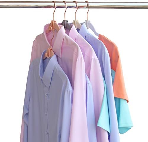 Clothes Hanger Connector Hooks, Outfit Hangers, Hanger Extender Clips, Cascading Hanger Hooks, Velvet Huggable Hangers Accessory, Heavy Duty Space Saving for Closet 60 Pcs (Clear) - Image 5