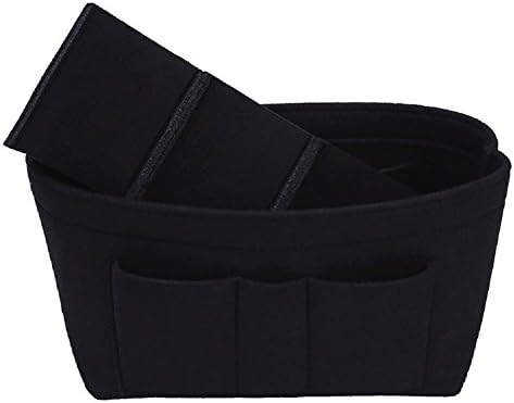 ZTUJO Purse Organizer Insert, Felt Bag Organizer For Handbag, 13 Colors, 6 Sizes (X-Large, Black) - Image 4