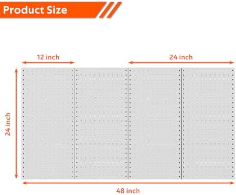 Ultrawall Metal Pegboard Wall Panels, Peg Boards for Garage Tool Storage - Image 2