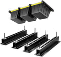 Overhead Garage Storage Rack for 12 17 27 Gallon Totes, 4 Pack for 3 Bins by Unknown