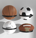 Garage Ball Storage Rack, Wall Mount Holder Space Saving for Basketball by AIDILI
