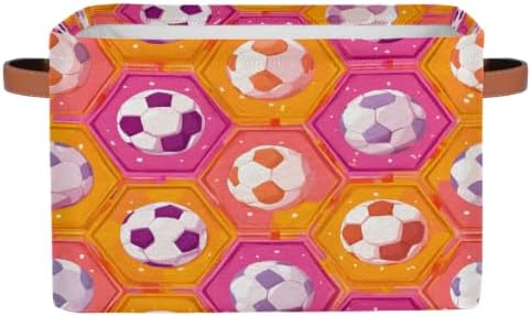 Ball Storage Basket Toy Storage Bins Collapsible Cube Organizer by hongjinglin