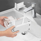 Toothbrush Holders for Bathroom Countertop Organizer (White Marble Grain) - Image 5