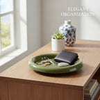 Square Storage Tray for Desk and Entryway Organization - Durable PP Catchall Dish for Keys, Coins, and Jewelry (7.5 x 7.5 Inches) - Image 3