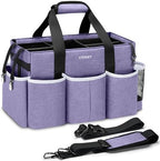 Ytonet Cleaning Caddy, Wearable Cleaning Supplies Organizer with 4 Dividers by YTONET