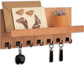 Key Holder for Wall, Decorative Key Holder with Shelf by Lucundm