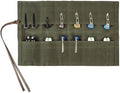 Knife Display Bag with 12 Slots Pocket Knives,Folding Knife Holder Organizer,Tactical Outdoor for EDC Mini Knife Bags,Knives Roll Collection Protector Bag by Unknown