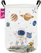 Astronaut Fabric Storage Bin Nursery Organizer Basket by INGHUA