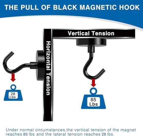 LOVIMAG Magnetic Hooks for Cruise Essentials 2026 Cabins Door 25 Pack-85LBS - Image 3