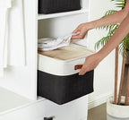 DECOMOMO Storage Bins, Large Fabric Storage Baskets for Shelves 4 Pack - Image 2
