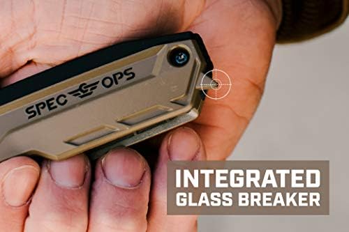 Spec Ops Tools Utility Knife for Cutting Drywall, Roofing & Jobsite Materials, Includes 3 Blades in Handle Storage, Fixed Blade, Folding - Image 3