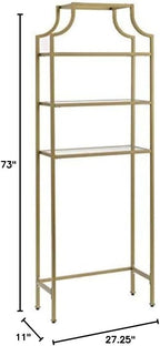 Crosley Furniture Aimee Over-the-Toilet Organizer - Image 3