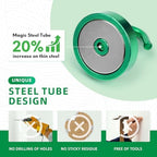 Neosmuk Magnetic Hooks Steel Tube Design for Cruise,130lb+ Green,10 Pack - Image 3