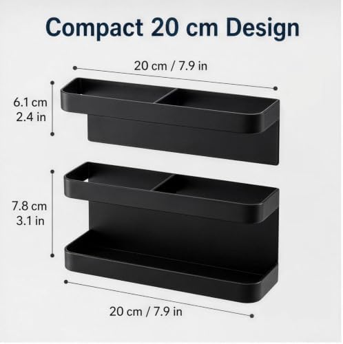 Metal Wall Mounted Umbrella Storage, Umbrella Holder for Entryway, Space Saving Wall Umbrella Rack with Built In Water Tray, Black Metal Umbrella Organizer for Home Office Foyer - Image 2