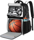 LOINTET Basketball Bag Backpack with Ball Holder Shoes Compartment, Large Basketball Accessories Sports Bag by LOINTET