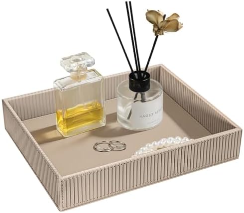 SITHON Valet Tray Desk Organizer PU Leather Catchall by SITHON