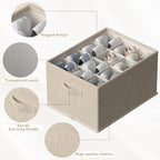 FHSQX 2 Pack Shoe Organizer for Closet,Foldable Shoe Organizer,Fits up to 24 Pairs,Storage Containers With Bottom Support for Shoes | Foldable - Image 4