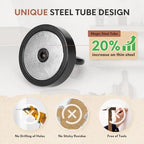 Neosmuk Magnetic Hooks Steel Tube Design for Cruise,100lb+ Black,10 Pack - Image 3