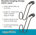 High Road Metal Car Hooks for Large Purse Straps and Heavy Bags - Image 2