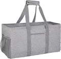 Extra Large Utility Tote Bag - Reusable Grocery Bags Foldable Heavy Duty by XINFULLWOL