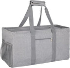Extra Large Utility Tote Bag - Reusable Grocery Bags Foldable Heavy Duty by XINFULLWOL