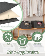 Hat Organzier for Baseball Caps - 2 PCS Stackable Hat Storage Holder Holds up to 26 Caps for Closet, Dust-Proof Hat Boxes Container with Clear Window for Home - Image 3