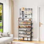 OYREL Shoe Rack 7 Tier Shoe Organizer Storage 21-28 Pairs - Image 2