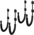 2-Pack of Kayak Storage Hook Sets - Kayak Wall Mount Hangers with 100lb Capacity Per Pair for Paddleboards, Surfboards, by RADSportz