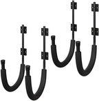 2-Pack of Kayak Storage Hook Sets - Kayak Wall Mount Hangers with 100lb Capacity Per Pair for Paddleboards, Surfboards, by RADSportz