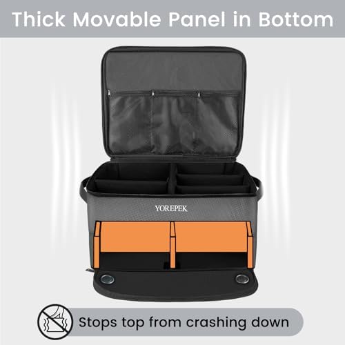 YOREPEK Golf Gifts for Men, 2 Layer Golf Trunk Organizer for 2 Pair Shoes - Image 6