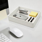 SITHON Valet Tray Desk Organizer PU Leather Catchall - Image 5